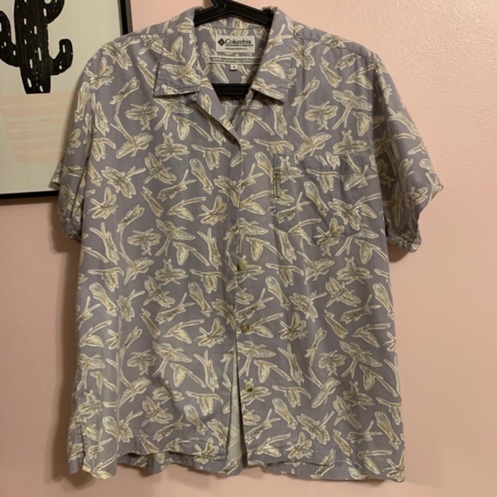 Columbia | mens short sleeve button down